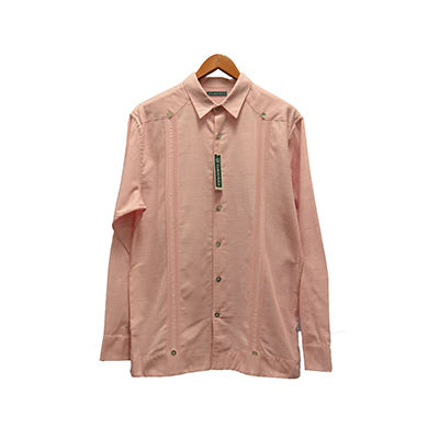Guayabera Cubavera 91Cuwh8048 Ml Rosa